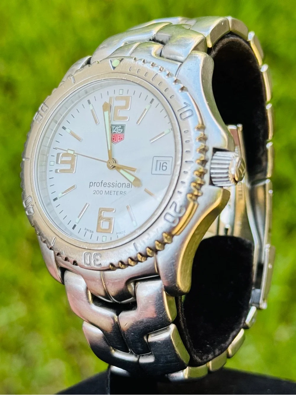 Tag Heuer Professional Caliber ETA 955.112 | S-Link Bracelet | 1992 | Swiss